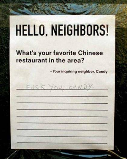 neighbors