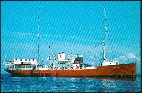 MV Cheeta II radioskib for Radio Mercur